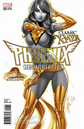 'Phoenix Resurrection: The Return of Jean Grey', Fénix, J.Scott Campbell, Jean Grey, Leinil Francis Yu, Marvel, Matthew Rosenberg, X-Men