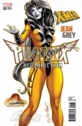 'Phoenix Resurrection: The Return of Jean Grey', Fénix, J.Scott Campbell, Jean Grey, Leinil Francis Yu, Marvel, Matthew Rosenberg, X-Men