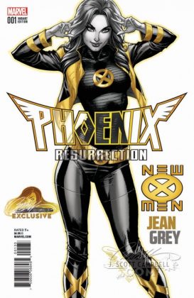 'Phoenix Resurrection: The Return of Jean Grey', Fénix, J.Scott Campbell, Jean Grey, Leinil Francis Yu, Marvel, Matthew Rosenberg, X-Men