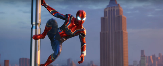 Nuevo tráiler del juego de Spiderman para PS4 revela el Iron Spider