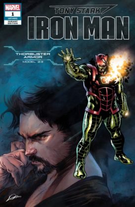 'Tony Stark: Iron Man', Dan Slott, Iron Man, Marvel, Valerio Schiti