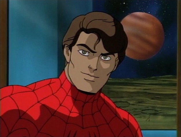 Las caras de animación de Peter Parker