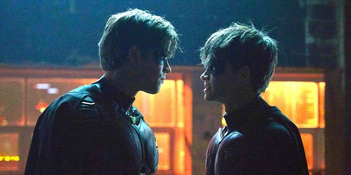 Titans - Jason Todd y Dick Grayson frente a frente