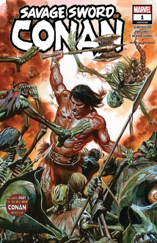 Alex Ross, Conan, Gerry Duggan, Marvel, Ron Garney, Savage Sword of Conan