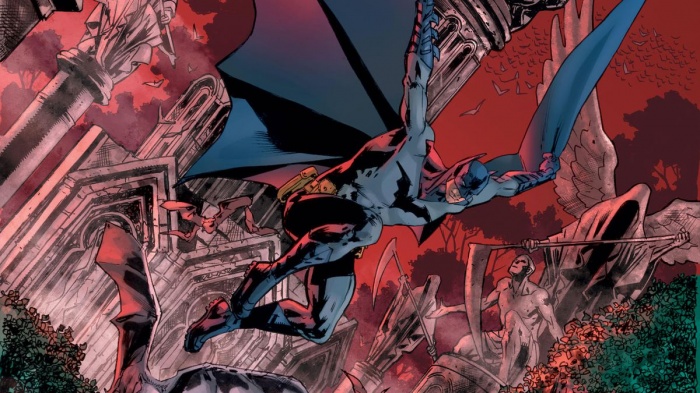 Portada de Bryan Hitch para The Batman's Grave