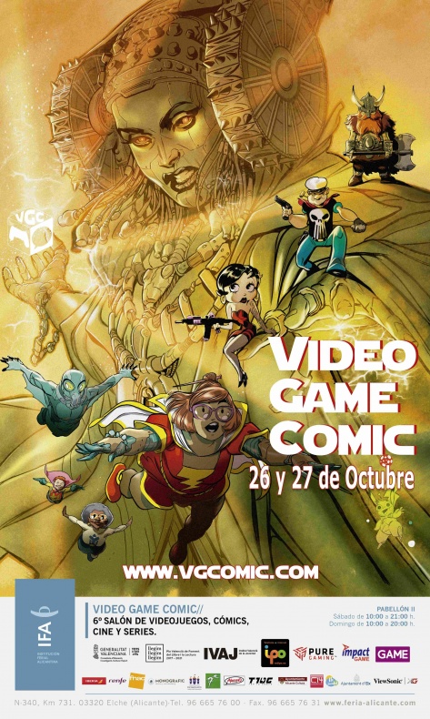 Cartel VGCómic 2019