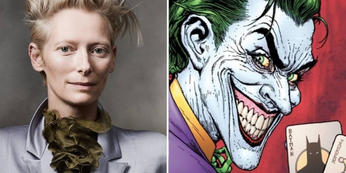 Tilda Swinton como Joker en la nueva película de Batman?
