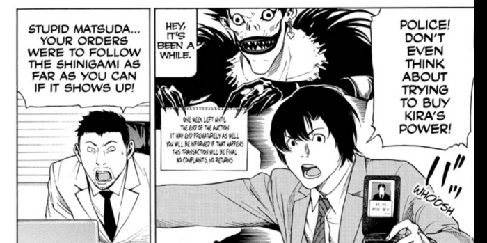 Death Note, Death Note: Special One Shot, Donald Trump, Matsuda, Near, Takeshi Obata, Tsugumi Ohba