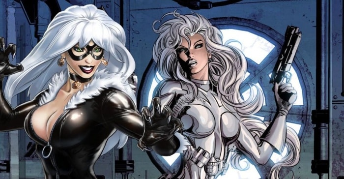 Silver Sable y Black Cat