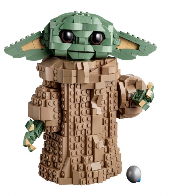 Baby Yoda, El Mandaloriano, Lego, The Mandalorian