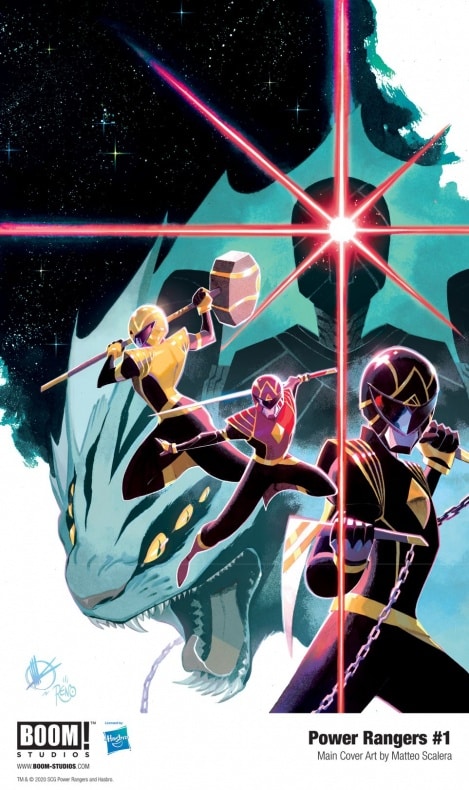 BOOM! Studios, Francesco Mortarino, Power Rangers, Ryan Parrot