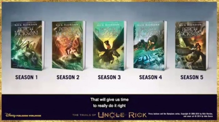 Disney+, Percy Jackson, Rick Riordan