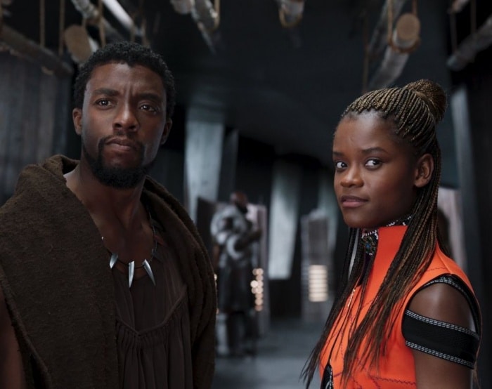 Black Panther - Chadwick Boseman - Lettia Wright