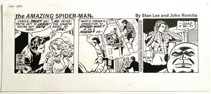 John Romita, Marvel Comics, Panini Comics, Spiderman, Stan Lee