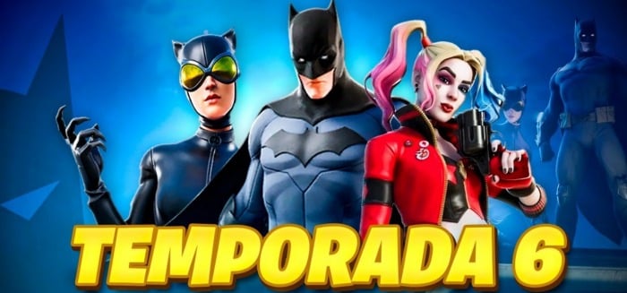 Una nueva skin de Batman y la Batcueva llegarán a Fortnite en la Temporada 6