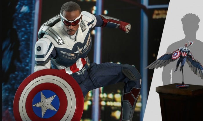 Sam Wilson - Falcon y el Soldado de Invierno - Hot Toys - Capitán América - Disney+