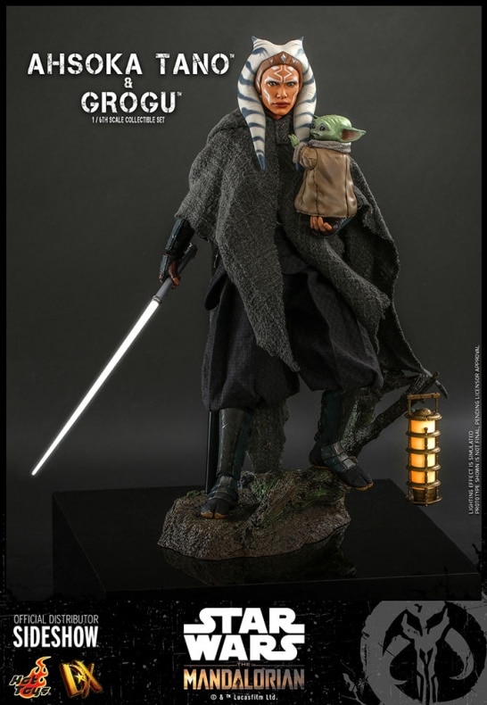 Ahsoka Tano, Baby Yoda, Grogu, Hot Toys, Noticia Merchandising, Star Wars