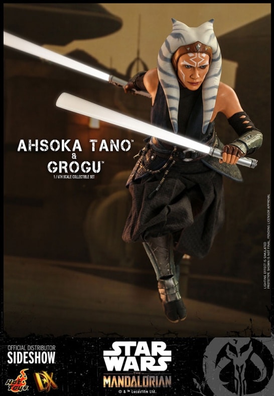 Ahsoka Tano, Baby Yoda, Grogu, Hot Toys, Noticia Merchandising, Star Wars