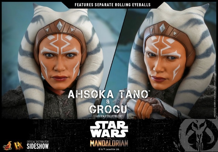 Ahsoka Tano, Baby Yoda, Grogu, Hot Toys, Noticia Merchandising, Star Wars