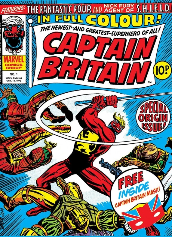 Capitán Britania, Marvel Comics