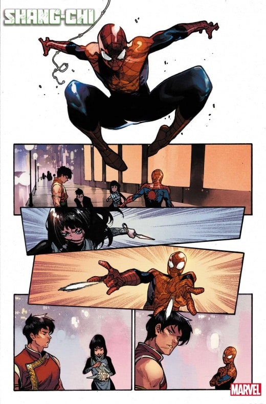 Shang Chi - Spiderman- Marvel comics. Noticia cómics - 004