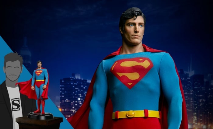 El Superman Interpretado Por Christopher Reeve Es Inmortalizado En Una Figura De Sideshow