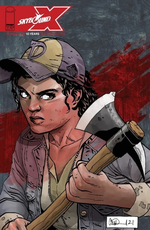 Clementine, rick grimes, Robert Kirkman, Skybound, Skybound﻿ X, The Walking Dead