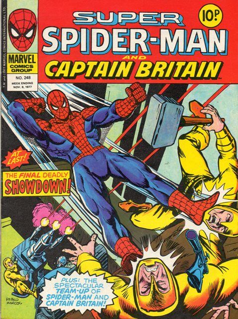 Capitán Britania, Marvel Comics