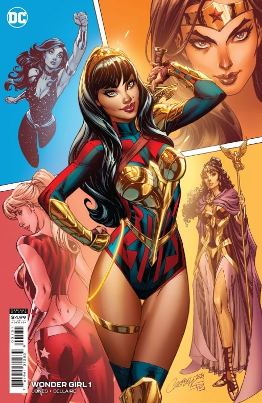 DC, Joëlle Jones, Scott Campbell, wonder girl, Wonder Woman, Yara Flor