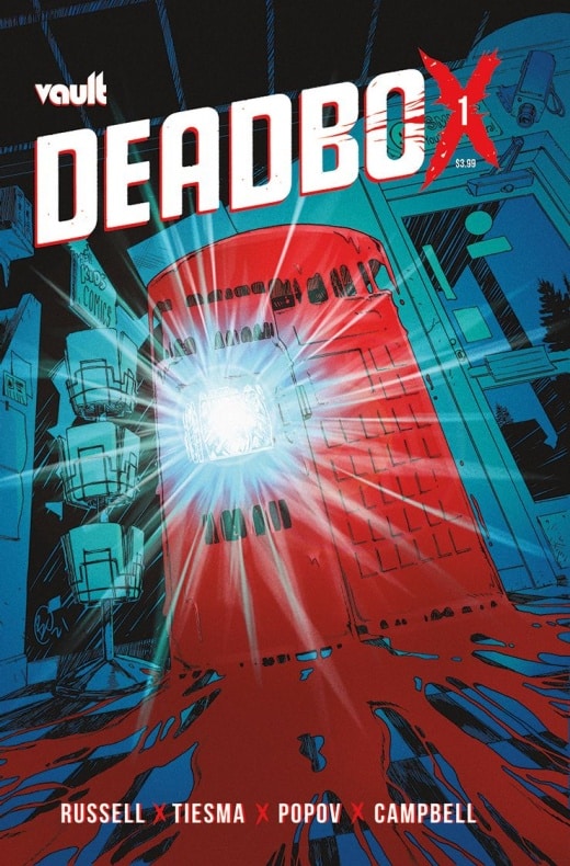 Benjamin Tiesma, Deadbox, Mark Russell, Noticia Cómics, Vault Comics