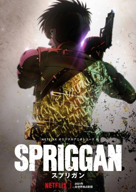 Spriggan - anime - netflix - 2021