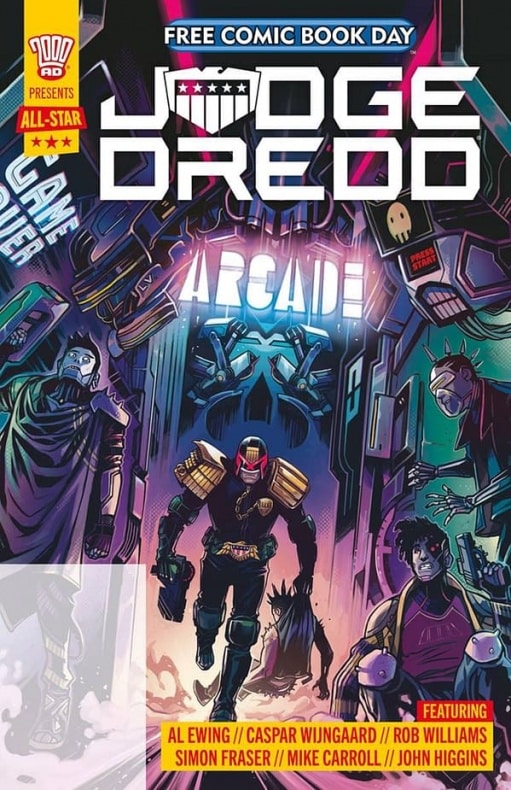 2000 AD, FCBD, Juez Dredd, Noticia Cómics