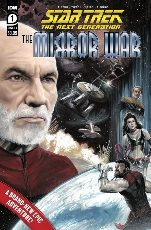 Capitán Picard, David Tipton, IDW, La Guerra de los Espejos, Scott Tipton, Star Trek