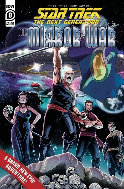 Capitán Picard, David Tipton, IDW, La Guerra de los Espejos, Scott Tipton, Star Trek