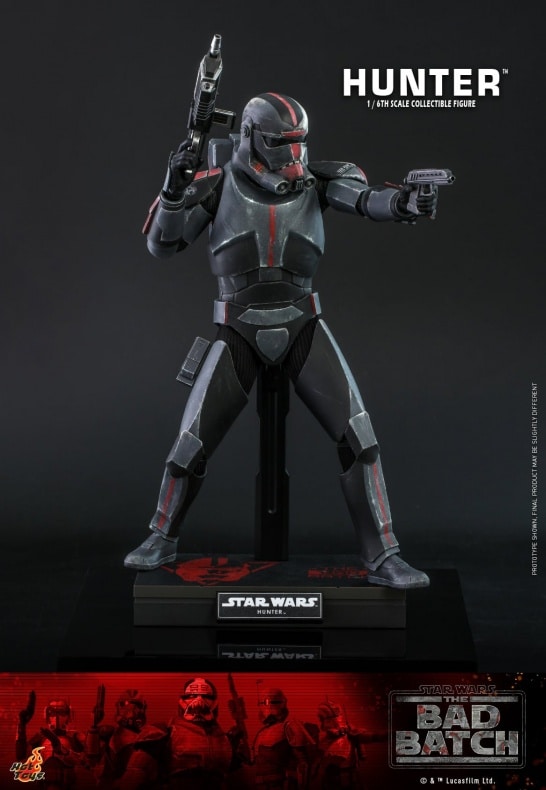 Hot Toys, Hunter, Star Wars, Star Wars: La remesa mala, Star Wars: The Bad Batch