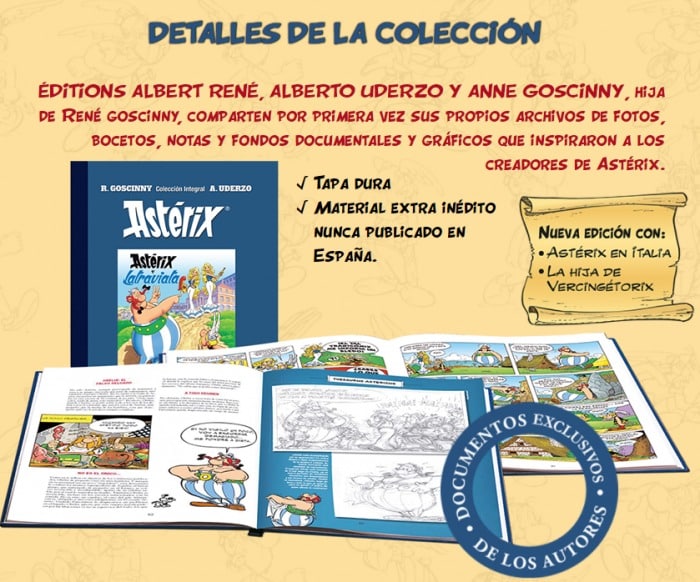 Albert Uderzo, Astérix, Noticias Comics, René Goscinny, Salvat