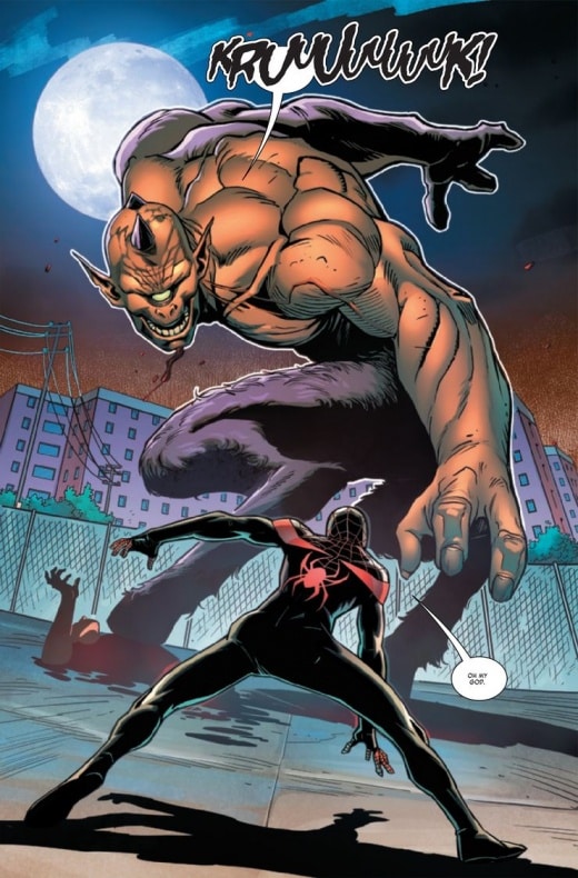 Miles Morales Spider-Man Annual Infinite Destinies 4