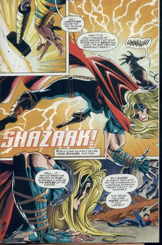 thor contra shazam