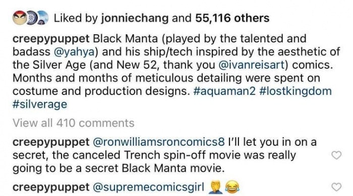 James Wan - Black Manta