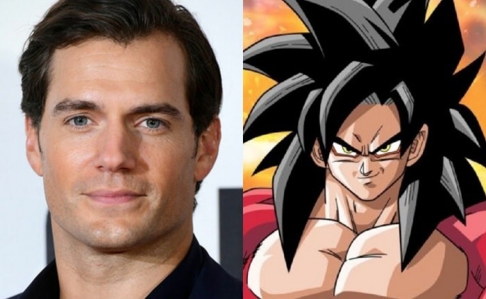 Henry Cavill como Super Saiyajin 4