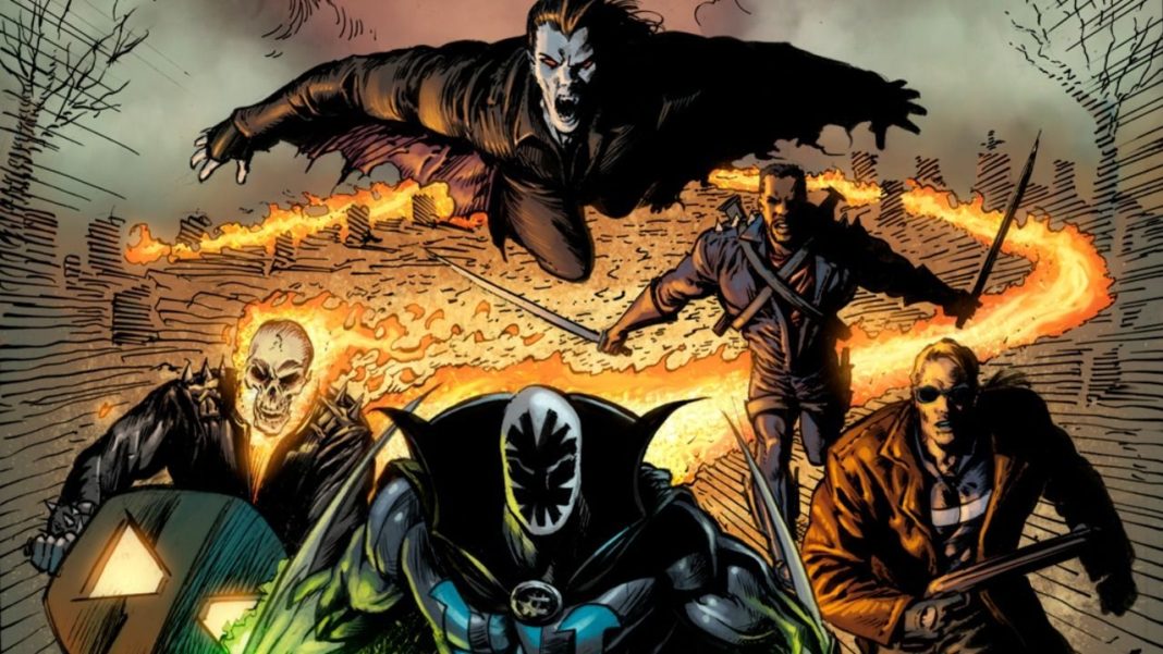 Midnight sons Moon Knight hijos de la medianoche