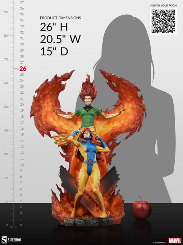 Fénix Jean Grey maqueta 3