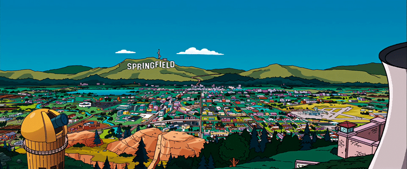 Springfield simpsons minecraft