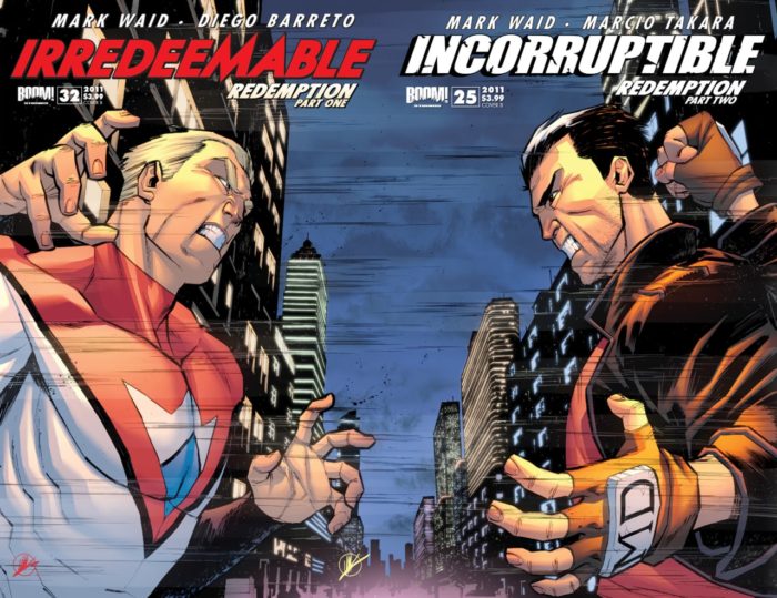 BOOM! Studios, Incorruptible, Irredeemable, Mark Waid, Netflix, Noticia cine