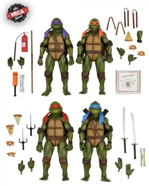 Las Tortugas Ninja El secreto de los mocos verdes NECA 1