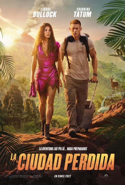 La Ciudad perdida: Sandra Bullock y Channing Tatum