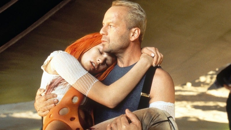 Bruce Willis, Curiosidades Cine, El quinto elemento