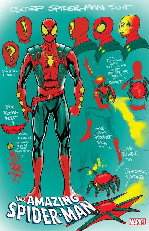 spider-man nuevo traje