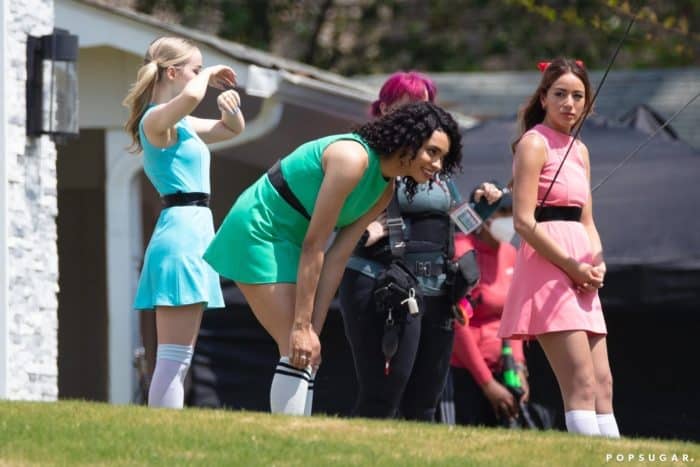 rodaje del piloto fallido de Las Supernenas (Powerpuff Girls) de The CW