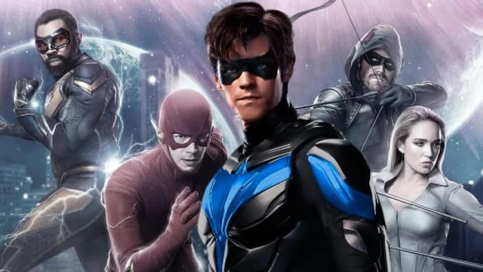 Nightwing, de Titans, pudo haber hecho un cameo en un crossover del Arrowverso - destacada